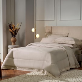 Edredom com Renda Queen Bordare Appel Rosa Secrets Edredom com Renda Queen Bordare Appel Rosa Secrets