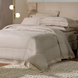 Edredom com Renda Queen Bordare Appel Rosa Secrets Edredom com Renda Queen Bordare Appel Rosa Secrets