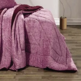 Edredom Queen Altenburg Blend Bordeaux Rosa Edredom Queen Altenburg Blend Bordeaux Rosa