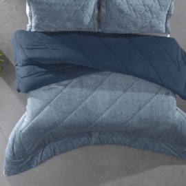 Edredom Queen Altenburg Blend Navy Blue Edredom Queen Altenburg Blend Navy Blue