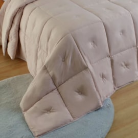 Edredom Queen Appel Toque de Pluma Diamond Dobby Rosa Soft Edredom Queen Appel Toque de Pluma Diamond Dobby Rosa Soft