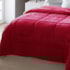 Edredom Queen Dupla-Face Atrium Flannel Vermelho Jolitex Ternille