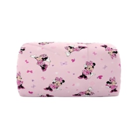 Edredom Solteiro 100% Poliéster Disney Hedrons Minnie Dance Rotativo 160x240