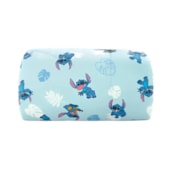 Edredom Solteiro 100% Poliéster Disney Hedrons Stitch Folhas Rotativo 160x240