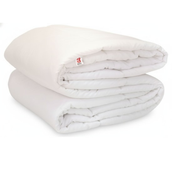 Edredom Solteiro 200 fios 100% algodão Rosas Branco