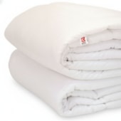 Edredom Solteiro 200 fios 100% algodão Rosas Branco