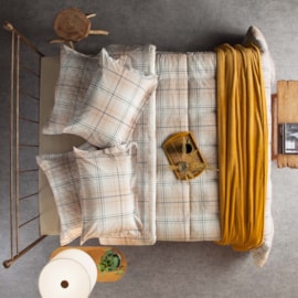 Edredom Solteiro Andreza 200 Fios Tartan Edredom Solteiro Andreza 200 Fios Tartan