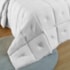 Edredom Solteiro Appel Toque de Pluma Diamond Dobby Branco