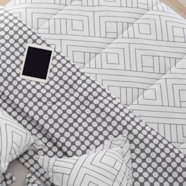 Edredom Solteiro Atlântica Sofisticata Luna Edredom Solteiro Atlântica Sofisticata Luna