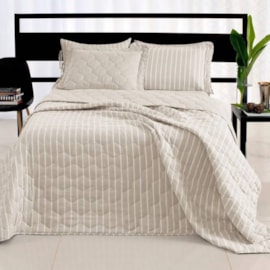 Edredom Solteiro Dupla-Face Lavive Chambrê 300 Fios Areia Edredom Solteiro Dupla-Face Lavive Chambrê 300 Fios Areia