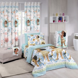 Edredom Solteiro Santista Moana Disney Dupla Face Edredom Solteiro Santista Moana Disney Dupla Face