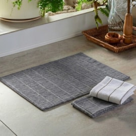 Escorredor de Louça de Microfibra Jolitex Deluxe Cinza