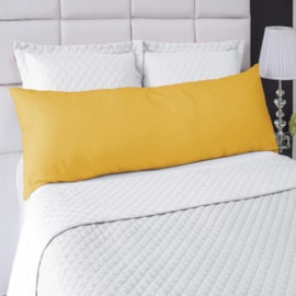 Fronha Avulsa Para Travesseiro de Corpo Abraço Colors Lavive Açafrão