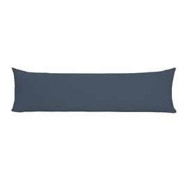 Fronha Avulsa Para Travesseiro de Corpo Abraço Colors Lavive Azul Petróleo