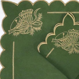 Jogo Americano Primor Bells 35cm x 50cm Argivai Musgo 4 peças Jogo Americano Primor Bells 35cm x 50cm Argivai Musgo 4 peças