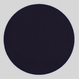 Jogo Americano Redondo Huvi Azul Marinho 2 Peças Jogo Americano Redondo Huvi Azul Marinho 2 Peças