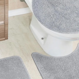 Jogo de Banheiro Belo Cotton Cinza Miriam 3 Peças Jogo de Banheiro Belo Cotton Cinza Miriam 3 Peças