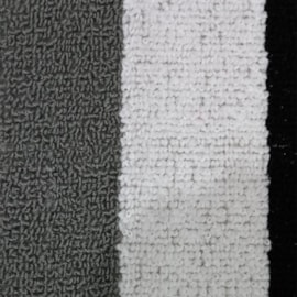 Jogo de Banheiro Rubi Cinza/Branco/Preto 3 Peças Jogo de Banheiro Rubi Cinza/Branco/Preto 3 Peças