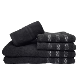 Jogo de Banho 5 Peças Karsten Marcel Chumbo Jogo de Banho 5 Peças Karsten Marcel Chumbo