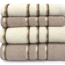 Jogo de Banho Appel Classic Pérola/ Camurça 5 peças Jogo de Banho Appel Classic Pérola/ Camurça 5 peças