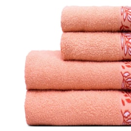 Jogo de Banho Appel Oliva 4pçs Cajú (2 Banho + 2 Rosto) Jogo de Banho Appel Oliva 4pçs Cajú (2 Banho + 2 Rosto)