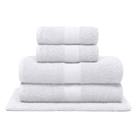 Jogo de Banho Bouton Natural Branco 5Pçs (2 Toalhas de Banho + 2 Toalhas de Rosto + 1 Piso) Jogo de Banho Bouton Natural Branco 5Pçs (2 Toalhas de Banho + 2 Toalhas de Rosto + 1 Piso)