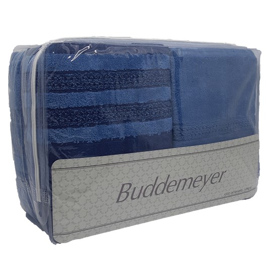 Jogo de Banho Elegant Colors Buddemeyer Azul 1669/003 5 peças