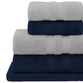 Jogo de Banho Intense Dual Air Buddemeyer Marinho (2Toalhas de Banho + 2Toalhas de Rosto e 1Piso) Jogo de Banho Intense Dual Air Buddemeyer Marinho (2Toalhas de Banho + 2Toalhas de Rosto e 1Piso)