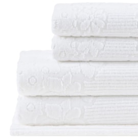 Jogo de Banho Lollipop Buddemeyer Branco 5pçs (2 Toalhas de Banho + 2 Toalhas de Rosto e 1 Piso) Jogo de Banho Lollipop Buddemeyer Branco 5pçs (2 Toalhas de Banho + 2 Toalhas de Rosto e 1 Piso)