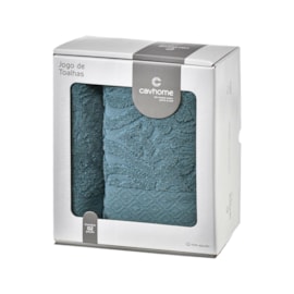 Jogo de Banho Medellin Caviquioli Hortelã 2Peças (1 Toalha de Banho + 1 Toalha de Rosto) Jogo de Banho Medellin Caviquioli Hortelã 2Peças (1 Toalha de Banho + 1 Toalha de Rosto)