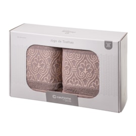 Jogo de Banho TAJ Capuccino Caviquioli 5 Peças Jogo de Banho TAJ Capuccino Caviquioli 5 Peças