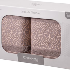 Jogo de Banho TAJ Capuccino Caviquioli 5 Peças Jogo de Banho TAJ Capuccino Caviquioli 5 Peças