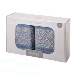 Jogo de Banho TAJ Indigo Caviquioli 5 Peças Jogo de Banho TAJ Indigo Caviquioli 5 Peças