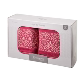 Jogo de Banho TAJ Magenta Caviquioli 5 Peças Jogo de Banho TAJ Magenta Caviquioli 5 Peças