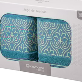 Jogo de Banho TAJ Tiffany Caviquioli 5 Peças Jogo de Banho TAJ Tiffany Caviquioli 5 Peças