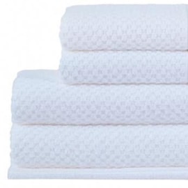 Jogo de banho Yumi Buddemeyer 5 peças Cor: Branco 1011 Jogo de banho Yumi Buddemeyer 5 peças Cor: Branco 1011