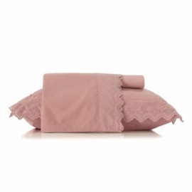 Jogo de Cama Casal Altenburg Boulevard Provence Rosa Channel (2 Lençois + 2 Fronhas) Jogo de Cama Casal Altenburg Boulevard Provence Rosa Channel (2 Lençois + 2 Fronhas)