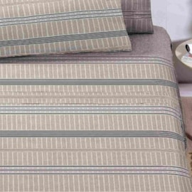 Jogo de Cama Casal Corttex Microtec 200 fios Geometrico Bege 4 Pçs ( 2 Lençois e 2 Fronha) Jogo de Cama Casal Corttex Microtec 200 fios Geometrico Bege 4 Pçs ( 2 Lençois e 2 Fronha)
