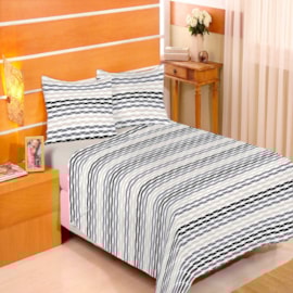 Jogo de Cama Casal Duplo Encanto Geométrico Cinza Jogo de Cama Casal Duplo Encanto Geométrico Cinza