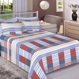 Jogo de Cama Casal Duplo Premium Plus 4 Peças Estampa 1 Jogo de Cama Casal Duplo Premium Plus 4 Peças Estampa 1