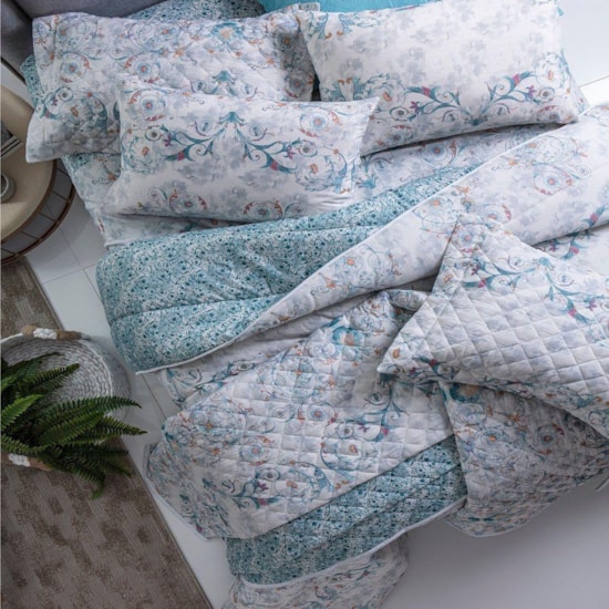 Jogo de Cama Casal Duplo Sultan Realce Premium Aurea Jogo de Cama Casal Duplo Sultan Realce Premium Aurea