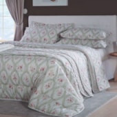 Jogo de Cama Casal Duplo Sultan Realce Premium Camafeu Jogo de Cama Casal Duplo Sultan Realce Premium Camafeu