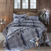 Jogo de Cama Casal Duplo Sultan Realce Premium Hunter (2 Lençois + 2 Fronhas) Jogo de Cama Casal Duplo Sultan Realce Premium Hunter (2 Lençois + 2 Fronhas)