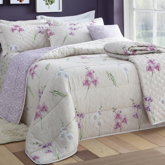 Jogo de Cama Casal Duplo Sultan Realce Premium Manuela Jogo de Cama Casal Duplo Sultan Realce Premium Manuela