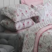 Jogo de Cama Casal Duplo Sultan Realce Premium Tamara (2 Lençois + 2 Fronhas) Jogo de Cama Casal Duplo Sultan Realce Premium Tamara (2 Lençois + 2 Fronhas)