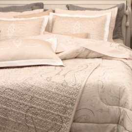 Jogo de Cama Casal Especial Kacyumara Satinée Alban 4 Peças 300 Fios Jogo de Cama Casal Especial Kacyumara Satinée Alban 4 Peças 300 Fios