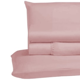 Jogo de Cama Casal Hypercal 200 Rozac Golden Rosè (2 Lençois e 2 Fronha) Jogo de Cama Casal Hypercal 200 Rozac Golden Rosè (2 Lençois e 2 Fronha)