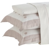 Jogo de Cama Casal Kacyumara Satinee Ball Rosè 4Pçs 300 Fios Jogo de Cama Casal Kacyumara Satinee Ball Rosè 4Pçs 300 Fios