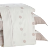 Jogo de Cama Casal Kacyumara Satinee Ball Rosè 4Pçs 300 Fios Jogo de Cama Casal Kacyumara Satinee Ball Rosè 4Pçs 300 Fios