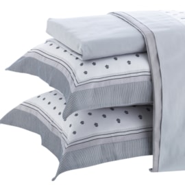 Jogo de Cama Casal Kacyumara Satinee Charlie 4Pçs 300 Fios Jogo de Cama Casal Kacyumara Satinee Charlie 4Pçs 300 Fios